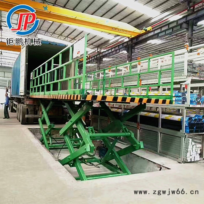 济南钜鹏 固定式升降平台 特殊剪叉式升降平台 滚珠式液压升降台图4