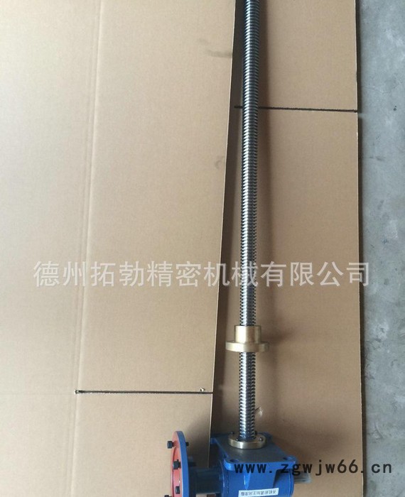 小型蜗轮蜗杆丝杆升降机 螺杆升降机 滚珠丝杆升降机升降器图2