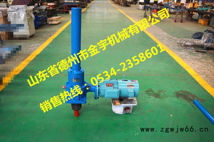 西宁地区现货供应SWL丝杆升降机、TP丝杆升降机、JWB滚珠丝杆升降机-德州金宇报价图3