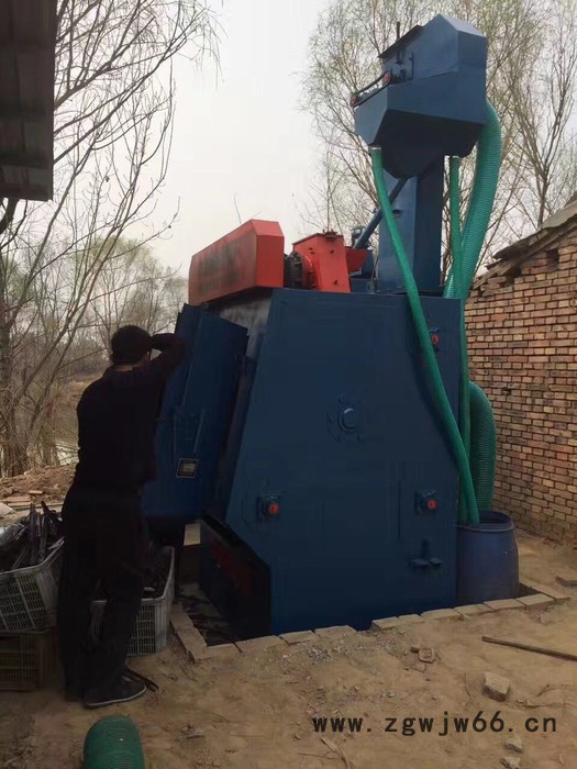 胜发机械抛丸清理机Q系列 履带，吊钩，通过式图7