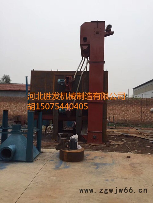 胜发机械抛丸清理机Q系列 履带，吊钩，通过式图6