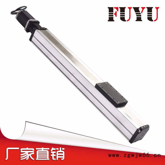 福誉厂家精密直线模组500mm行程往复运动电动滚珠丝杆滑台线性模组图2