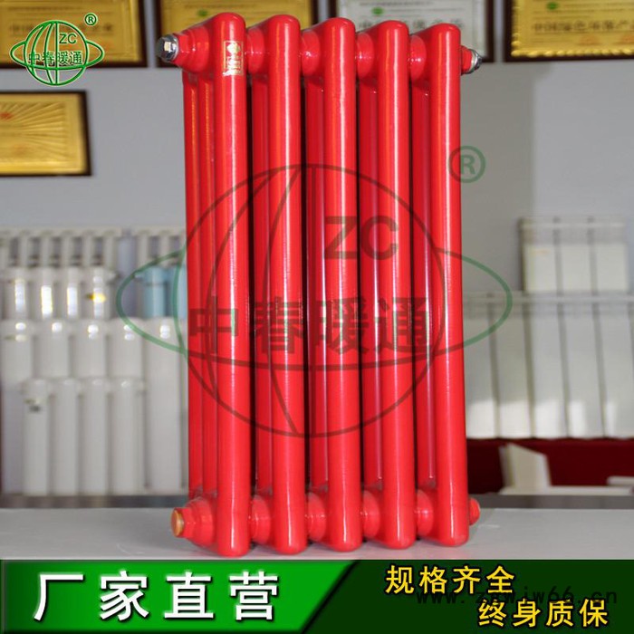 钢柱暖气片 钢制三柱散热器散热量大 钢柱散热器承压能力图5