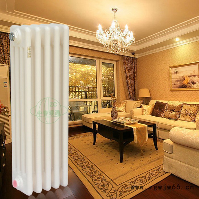 中春  GZ418 钢制散热器  钢四柱暖气片  钢制暖气片价格  钢制柱式系列散热器  钢柱暖气片厂家图3