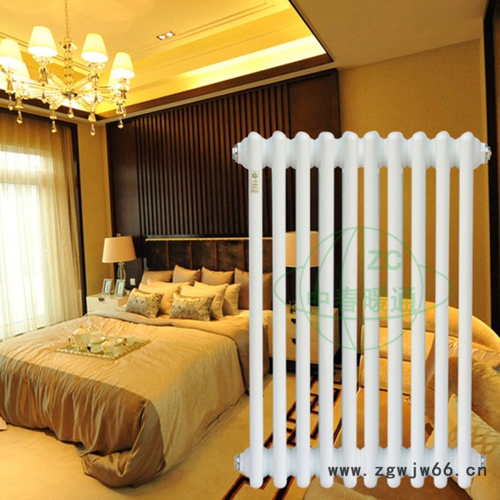 中春  GZ418 钢制散热器  钢四柱暖气片  钢制暖气片价格  钢制柱式系列散热器  钢柱暖气片厂家图4