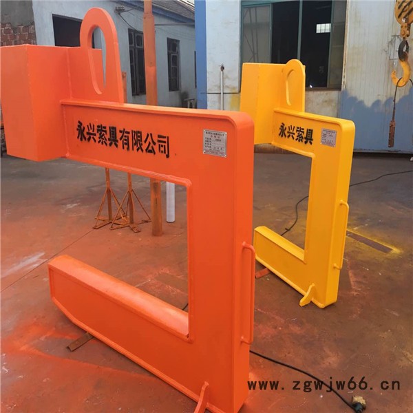 永腾 c型钢板吊钩 c型吊具 卷板吊钩 冶金吊夹具 起重吊钩**  卷板吊具可专业定制图4