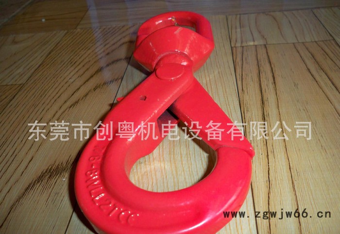 1.2TG80旋转安全钩/欧式旋转安全钩/起重吊钩/高强度合金钢货钩图3