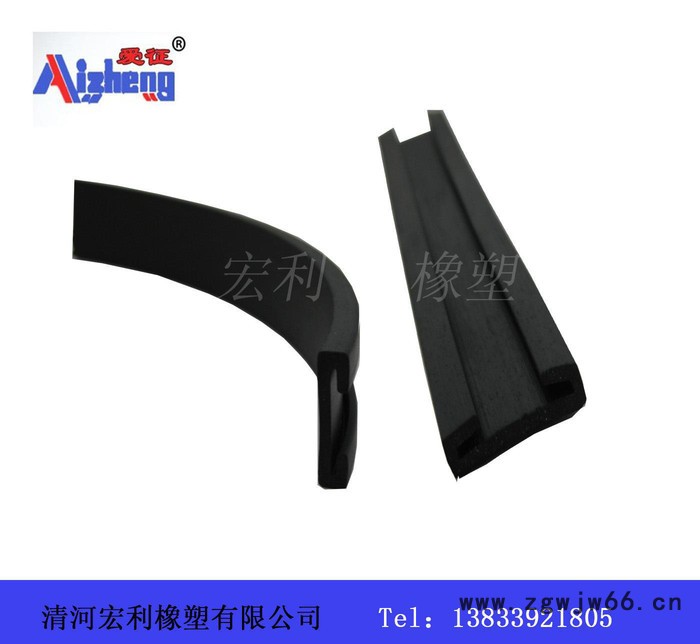 **u型喉箍卡箍橡胶包边条 管道卡箍密封条 三元乙丙橡胶条图3
