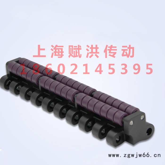 上海赋洪  822直行滚珠链 气刮渣机塑料污水处理配件传动轮链轮 822直行滚珠链图2