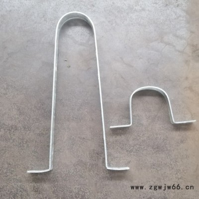 厂家定制销售光缆热镀锌扁铁BG-125抱箍横担抱箍 电力抱箍 卡箍 固联BG 抱箍