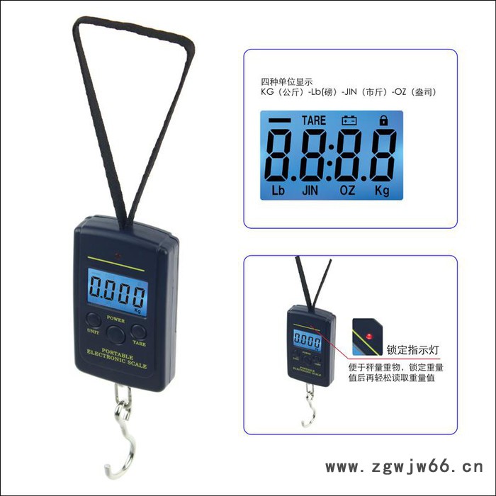 供应创衡C110手提电子秤,吊钩秤,钓鱼秤，秤图3