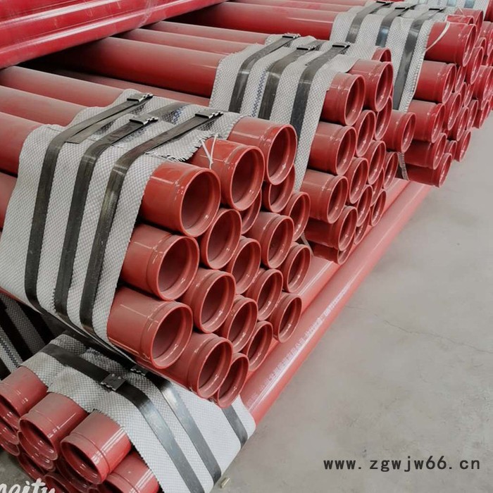 消防涂塑复合钢管 建筑消防涂塑 沟槽连接涂塑 卡箍连接内外涂塑图2