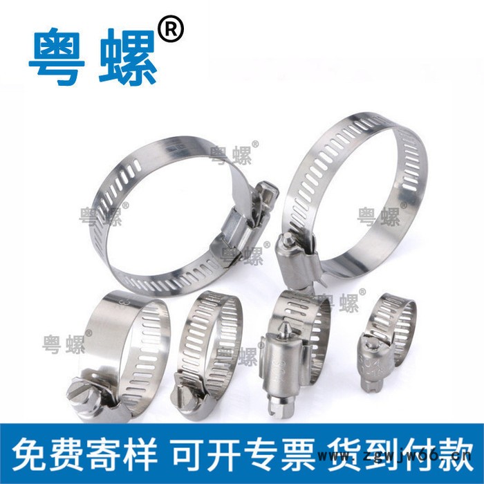 深圳定制镀锌钢管箍 不锈钢双耳无极厂商 卡箍 小规格图2