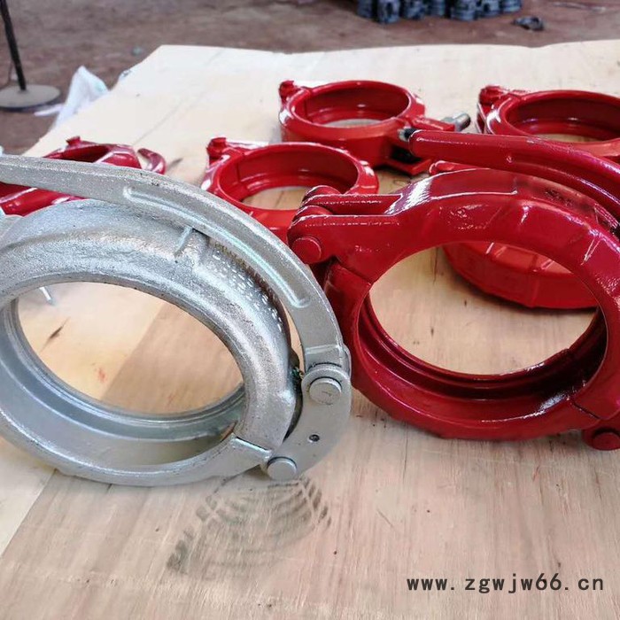 同州DN125锻制管卡 三一泵车卡箍 泵管连接管卡 加工定制各种型号品质保证欢迎选购图4