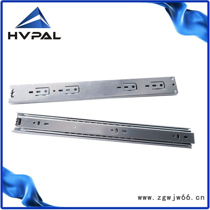 4503三节滚珠滑轨-抽屉钢珠导轨