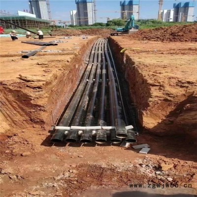 卡箍连接涂塑钢管 外涂塑钢管 塑料给水管 型号齐全