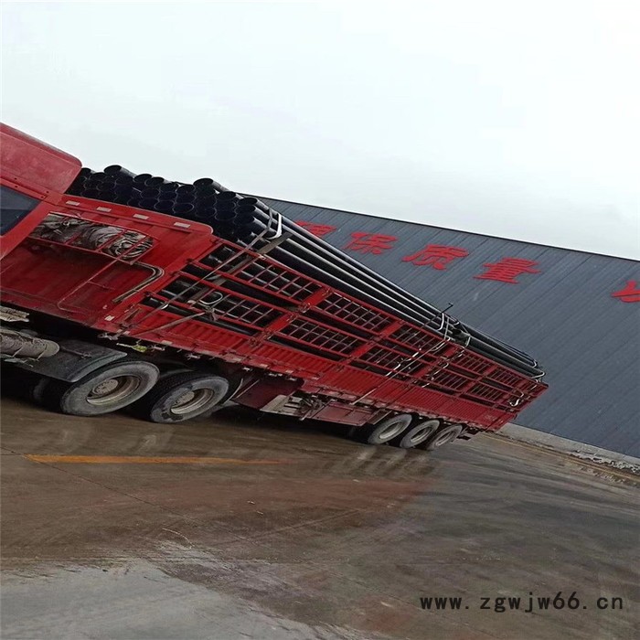 卡箍连接涂塑钢管 外涂塑钢管 塑料给水管 型号齐全图3