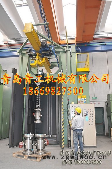 **吊钩式抛丸机 铸钢吊钩式抛丸机图2
