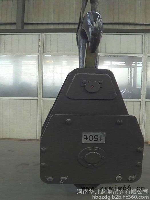 华北吊钩：150t履带式起重机吊钩总成图3