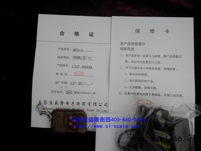 供应盛隆衡器ocs-5t电子吊钩称图3