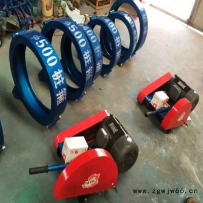 鑫隆供应卡扣式水泥桩环切机 工地管桩切割机 卡箍式切桩机