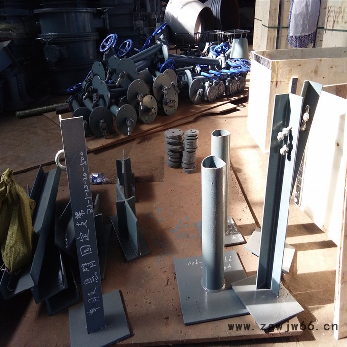 齐鑫WT-4 止推管托 弯头支托 卡箍型导向管托 卡箍型滑动管托 固定管托 管道支吊架图4