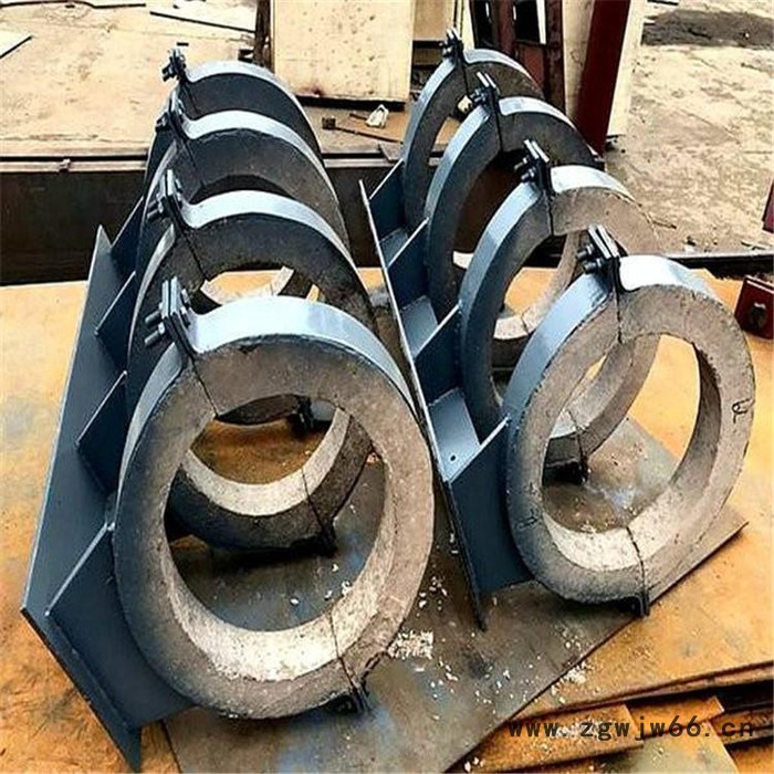 山西管托焊接 卡箍型管托泽天管道图8