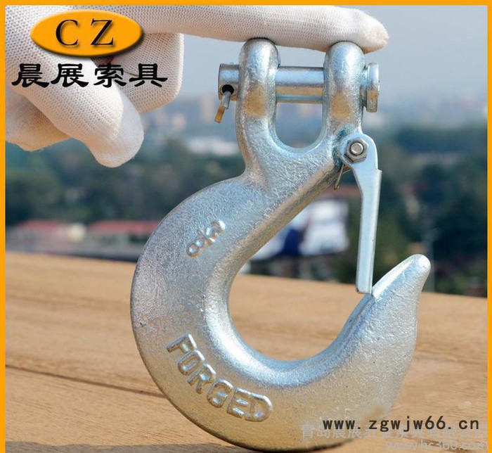 专业生产羊角钩/欧式羊角滑钩/吊钩/吊索具！图2