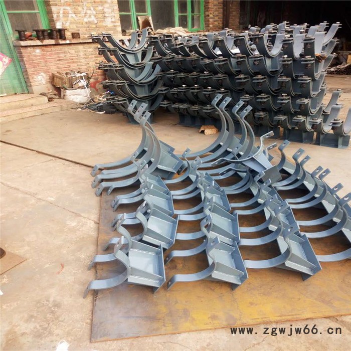 HK-3型卡箍型滑动管托,齐鑫厂家供应管夹管托图2