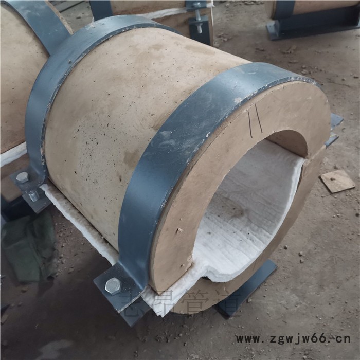 湖北 隔热管托厂 卡箍型滑动管托 志昂管道图3