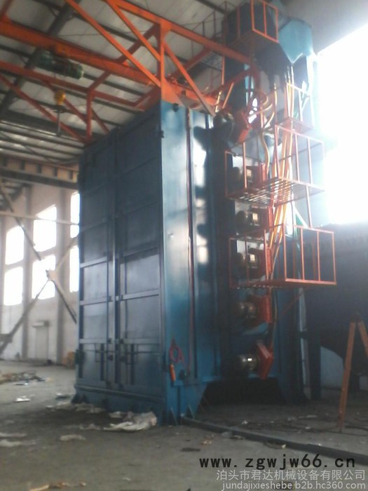 河北君达抛丸机**双吊钩式抛丸机   2017 价格图8