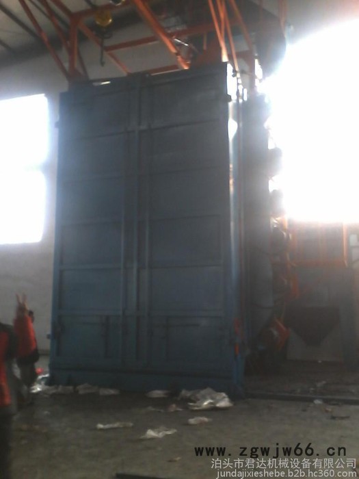 河北君达抛丸机**双吊钩式抛丸机   2017 价格图4