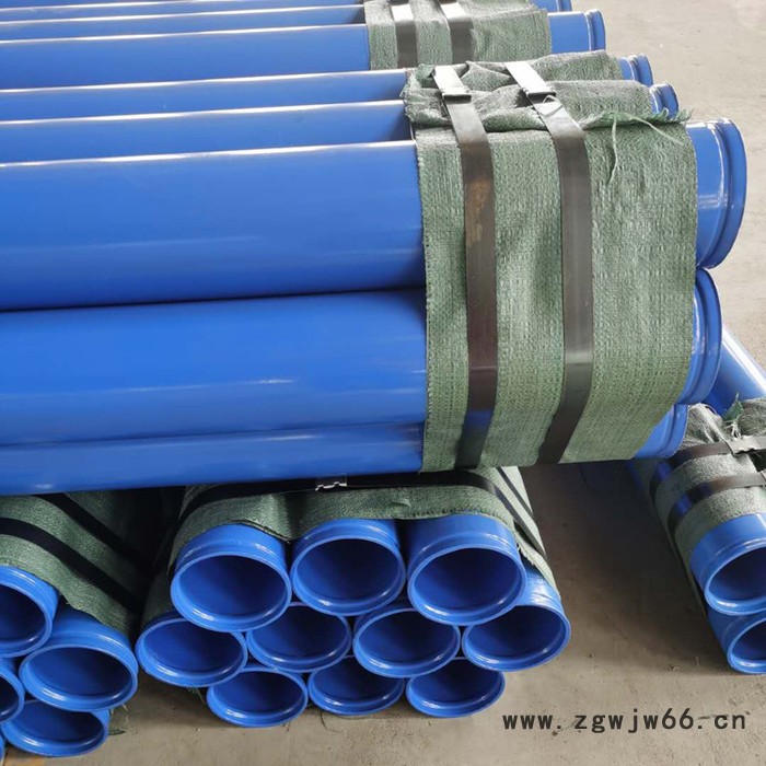 给水内外涂塑复合钢管 中水输送用涂塑 消防专用涂塑 卡箍连接内外涂塑图2