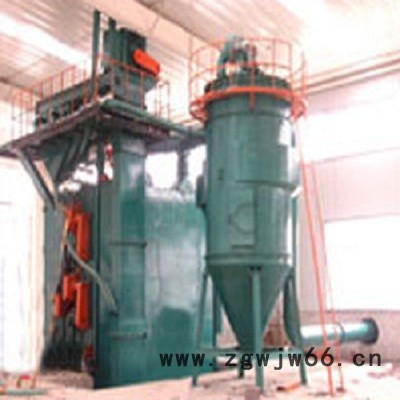 德诚铸机Q3710吊钩式抛丸机清理机图2