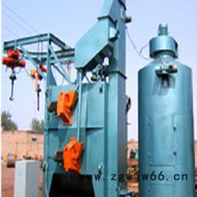 德诚铸机Q3710吊钩式抛丸机清理机图5