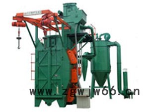 德诚铸机Q3710吊钩式抛丸机清理机图3