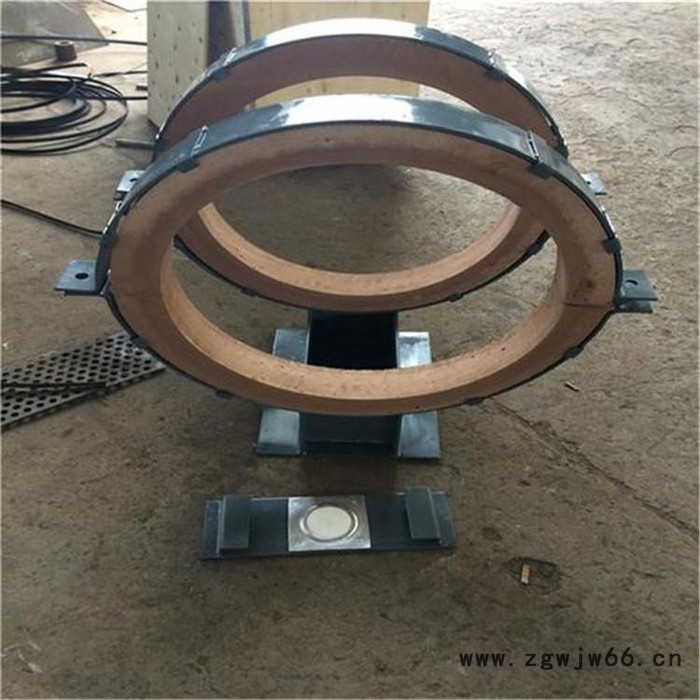 天津卡箍型管托 固定保冷管托泽天厂家图3