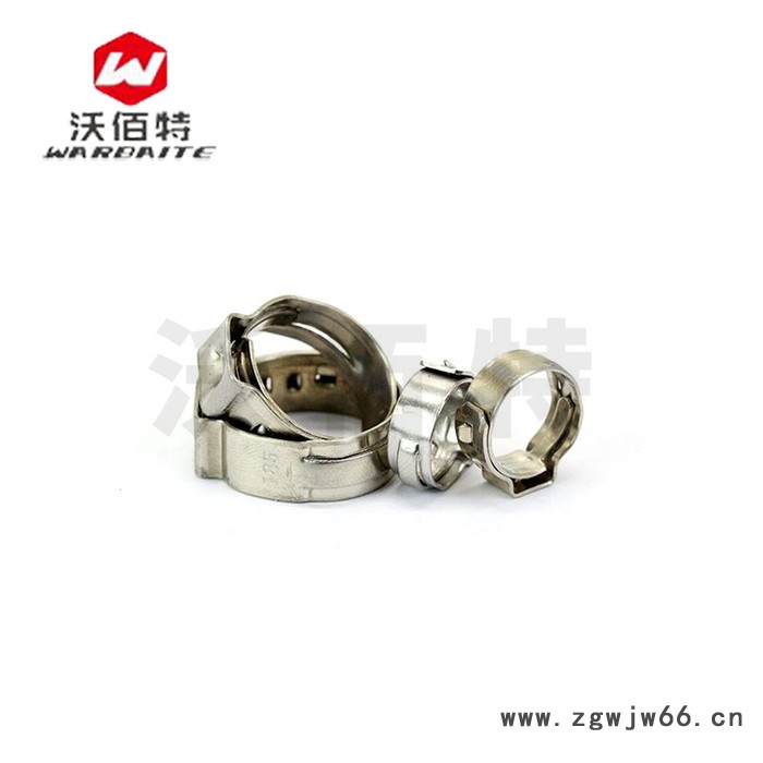 304不锈钢 单耳无卡箍水管卡子喉箍电线卡抱箍汽车管箍油管管夹图3