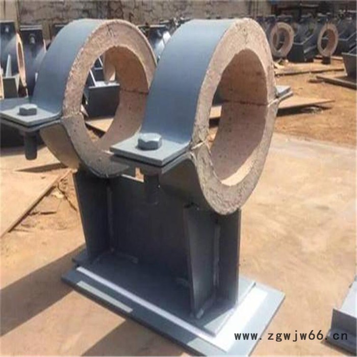 辽宁 卡箍型管托 蒸汽管道保温管托  泽天厂家图2
