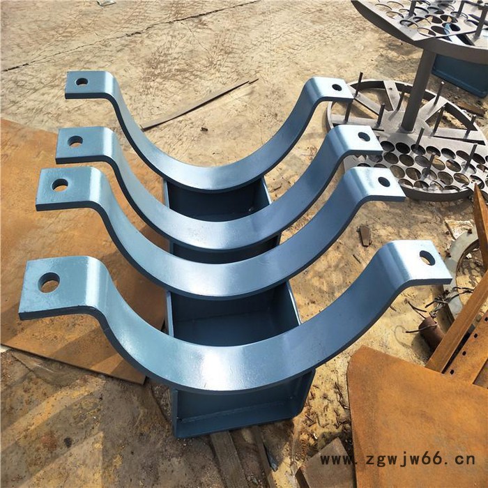 辽宁 卡箍型管托 蒸汽管道保温管托  泽天厂家图4