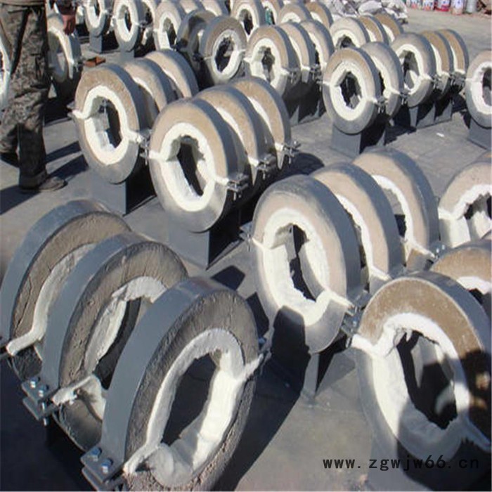 辽宁 卡箍型管托 蒸汽管道保温管托  泽天厂家图3