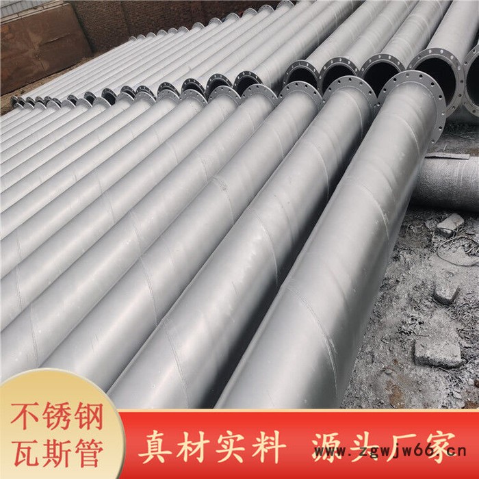 不锈钢螺旋管 卡箍连接瓦斯抽采管 供货及时图4