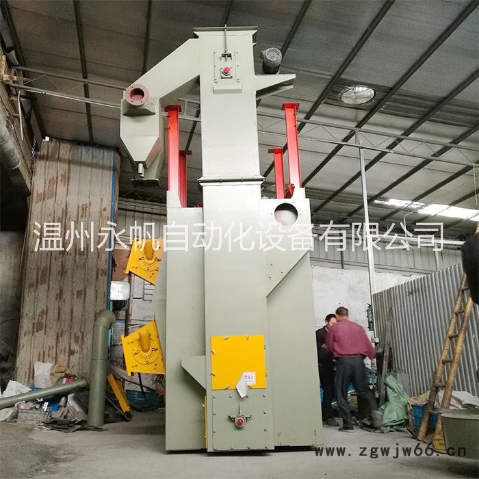 温州永帆Q376吊钩式抛丸机 阀门吊挂式抛丸机图4