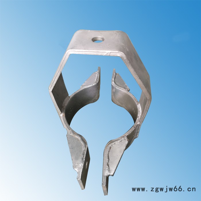 抱箍厂家 电力金具厂家 固联 热镀锌扁铁卡箍 电杆用铁紧固件定制图2
