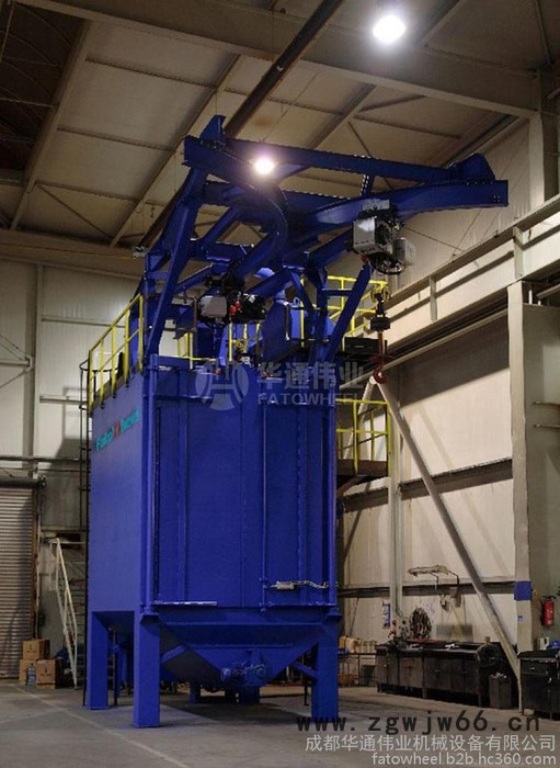 四川华通伟业Q37吊钩式抛丸清理机图4