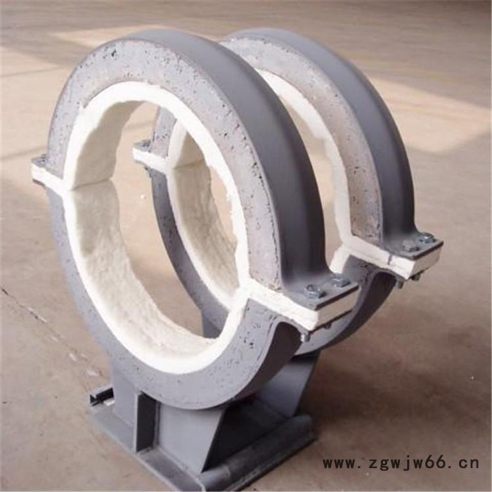 北京聚氨酯管托规格 卡箍型管托泽天厂家图4