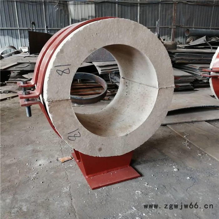 北京聚氨酯管托规格 卡箍型管托泽天厂家图5