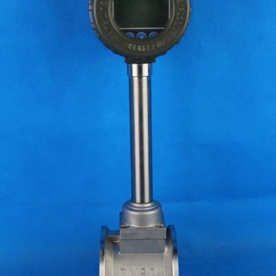 供应  现场显示涡街流量计 山东涡街流量计厂家 卡箍式涡街流量计