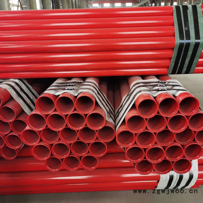 给水涂塑复合钢管 法兰连接涂塑 环氧树脂给水涂塑 卡箍连接内外涂塑图5