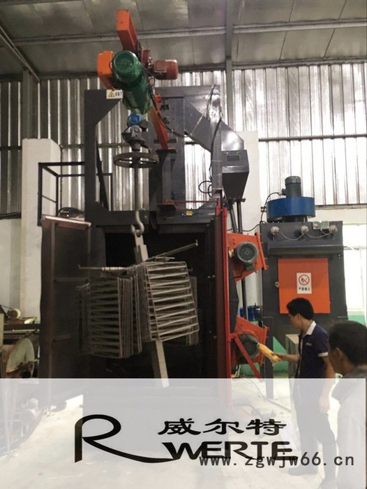 汕头市抛丸机 直销吊钩式抛丸机按需定制  威尔特Q376图3